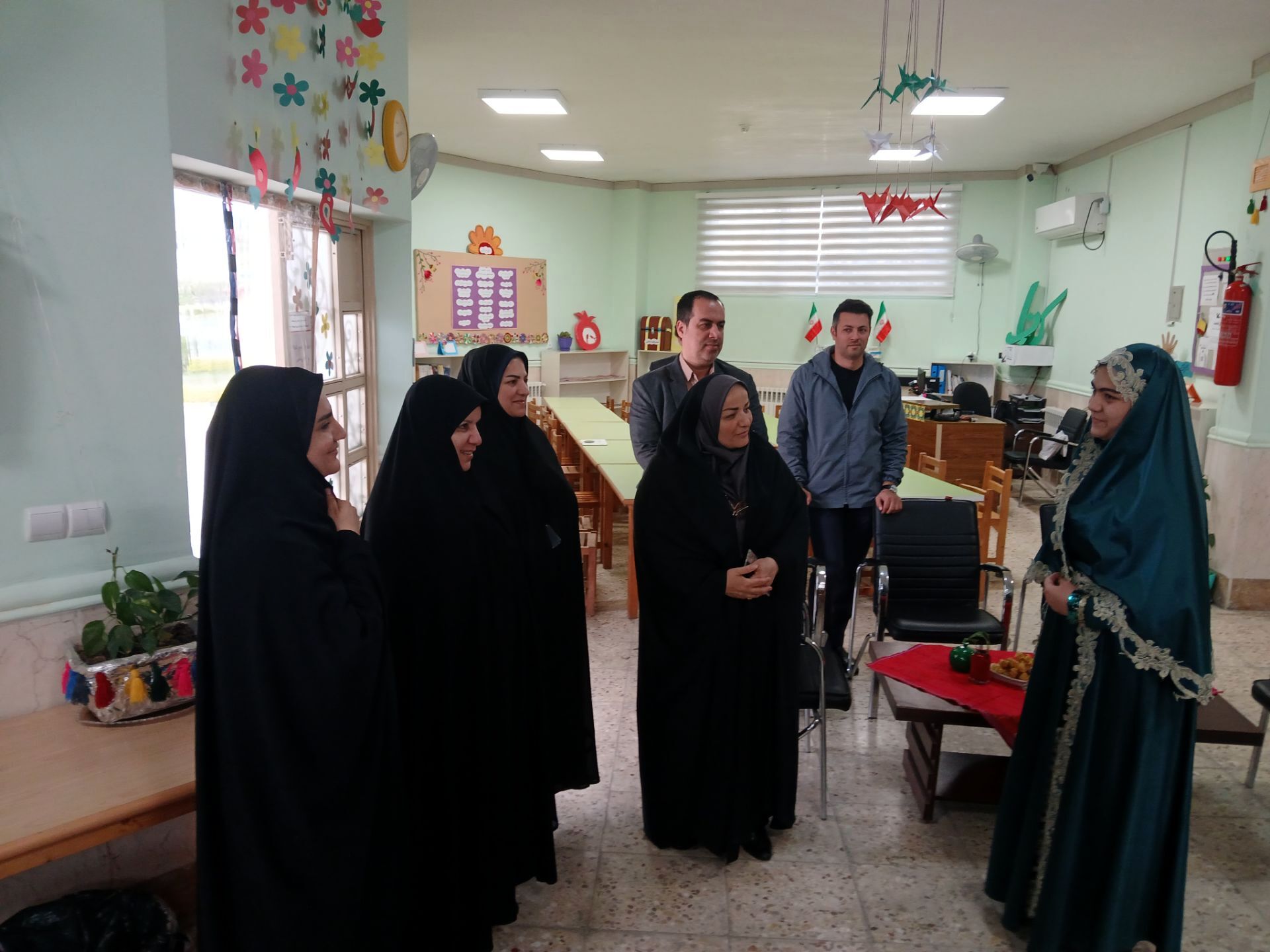 بازدید نماینده مدیر عامل کانون پرورش فکری از مراکز مستقر در گلستان 