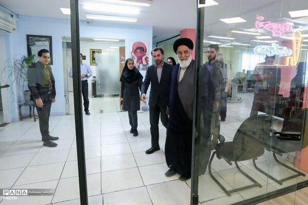 بازدید رئیس شورای هماهنگی تبلیغات اسلامی  تهران از خبرگزاری پانا