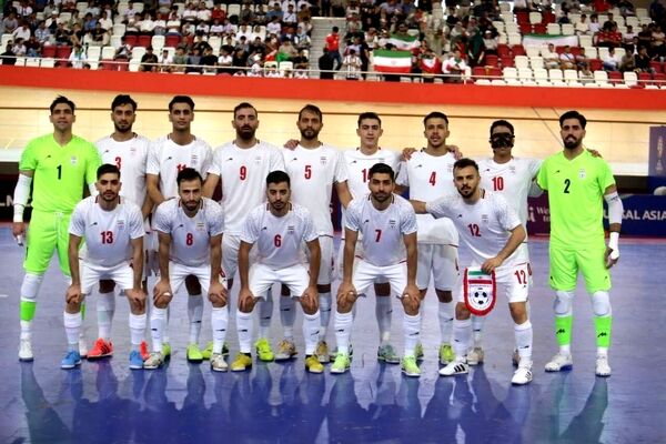 تیم فوتسال ایران چهارم رنکینک جهانی شد