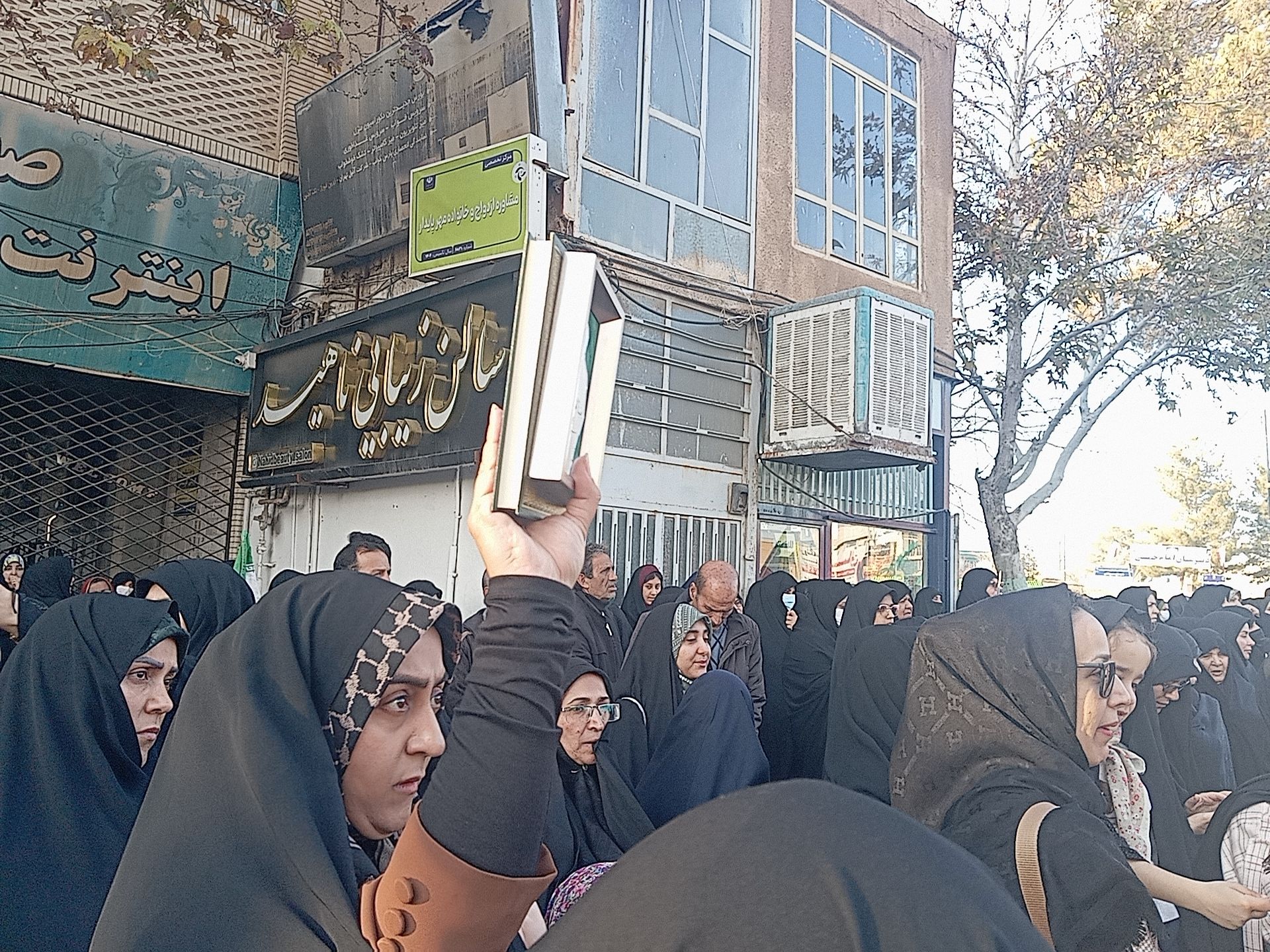 راهپیمایی میثاق با ولایت و محکوم نمودن اغتشاشات گروه های تروریستی در کاشمر