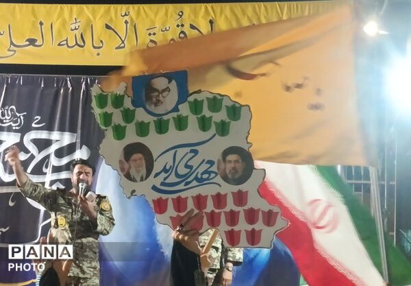 حضور گسترده مردم  خلیل آباد در یادبود شهید سجاد عسکری 