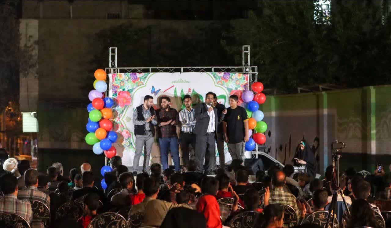 جشن خیابانی ولادت امام حسین (ع) در شهرستان ورامین