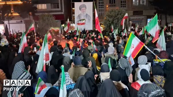 مراسم دشمن  سوزی در نیشابور 