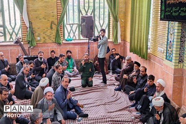 مراسم عزاداری شهادت امام جعفر صادق علیه السلام در حسینیه شهربار
