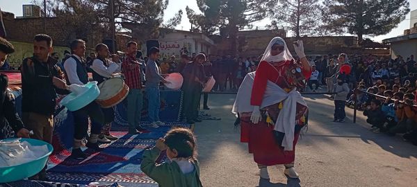 جشن باشکوه چله خرد در روستای عارف آباد کاشمر