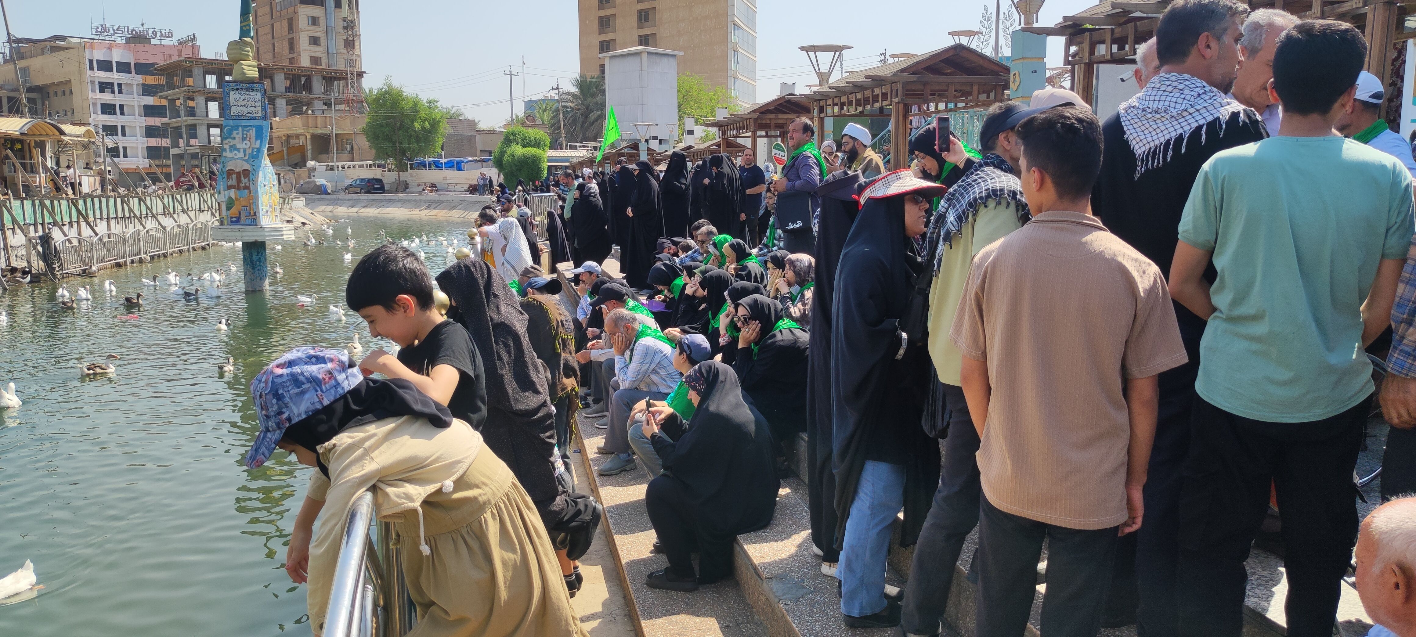 گزارش کوچکترین خبرنگار پانا از حال و هوای کربلای معلا 