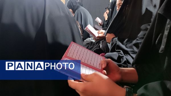 عزاداری نوجوانان بنت الهدی‌ در شب هشتم محرم