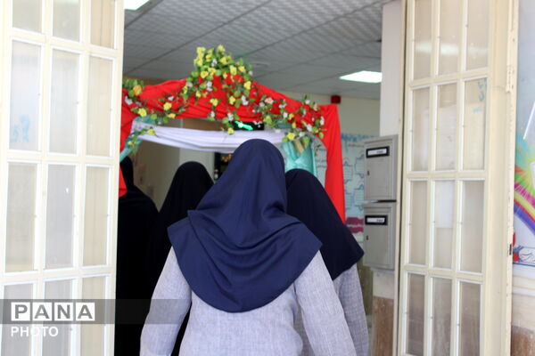 آیین «خاطره‌سازان» در دبیرستان نسیبه با حضور مدیر آموزش و پرورش سملقان
