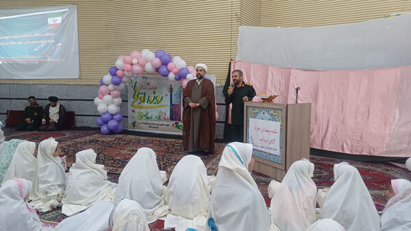 جشن عبادت دانش‌آموزان شهرستان کهک