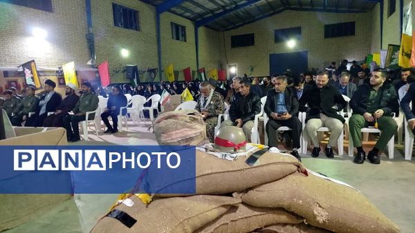 گرامیداشت پنجمین سالروز شهادت حاج قاسم سلیمانی در چاروسا