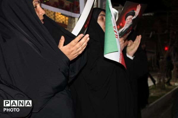 حضور مردم سملقان در پنجمین شب از شهادت قائد امت