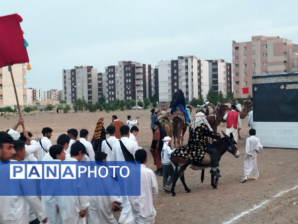 نمایش بازسازی واقعه غدیر در شهر پردیسان