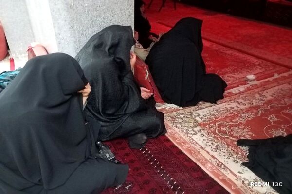 اجتماع عزاداران شهدای راه خدمت در مسجد جامع شهر بار 