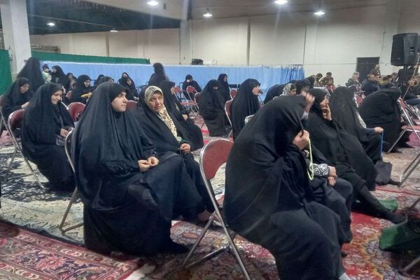 برگزاری مراسم یادبود شهید سید حسن نصرالله در مصلی قیامدشت ری یک