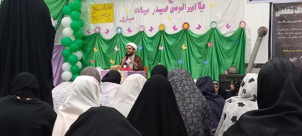 مراسم معنوی اعتکاف در گلوگاه 