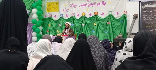 مراسم معنوی اعتکاف در گلوگاه 