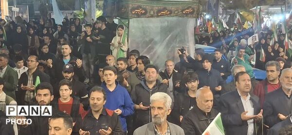 حماسه ای دیگرازمردم کوهدشت دراجتماعات شبانه
