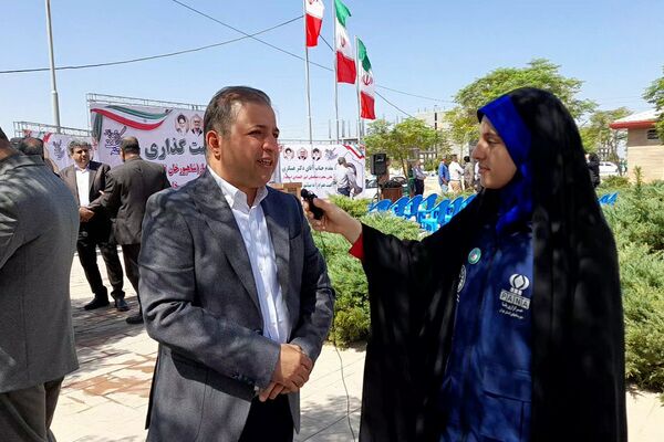 خشت‌گذاری مدرسه در صبا شهر؛ گام مؤثری برای تحول و پیشرفت نظام آموزشی