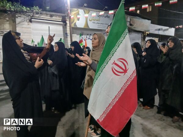 نود و دومین شب ایستادگی مردم زیبادشت در بیعت با آرمان‌های انقلاب