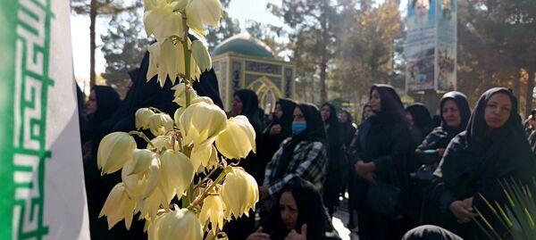 مراسم تشییع پیکر جانباز شهید علی فتح آبادی