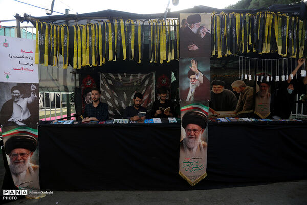 بازدید رئیس دانشگاه فرهنگیان از موکب‌های پذیرای زائرین