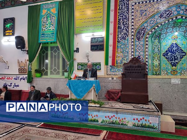 قاب پانا میزبان جشن ولادت امام زمان(عج) در مسجد خاتم پیامبران 