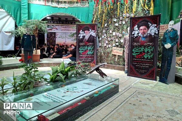 مراسم احلی من العسل در جوار شهدای گمنام پردیس 