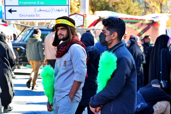 خدمت در مسیر «طریق‌الشهدا» در سالگرد حاج قاسم