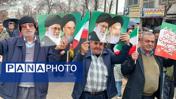 راهپیمایی ۲۲ بهمن در شهرستان فارسان