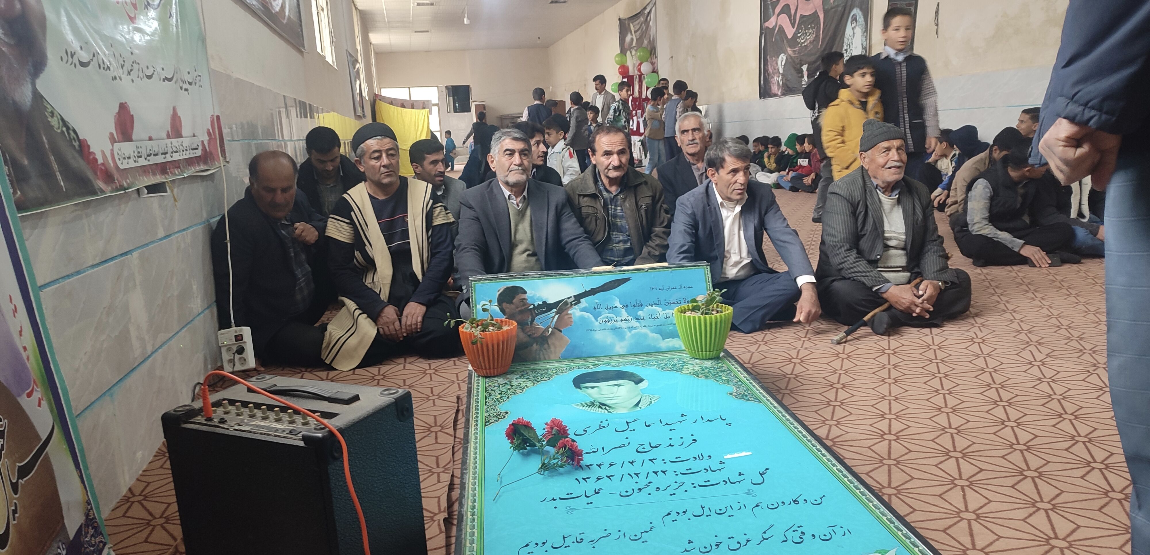 حضور پرشور دانش‌آموزان مدرسه فردوسی سرمازه در راهپیمایی ۲۲ بهمن