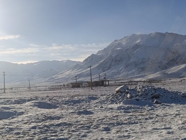 برف زمستانی مهمان شهرستان کیار شد