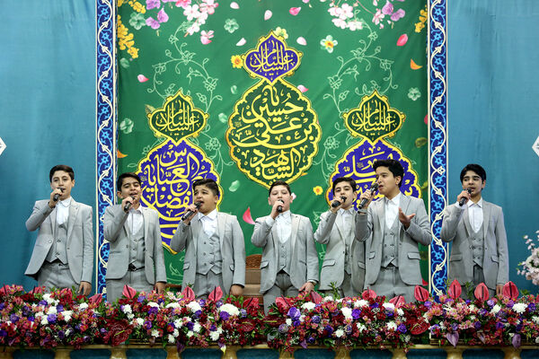 مراسم جشن شب میلاد امام زین العابدین(ع) در حرم حضرت معصومه(س)