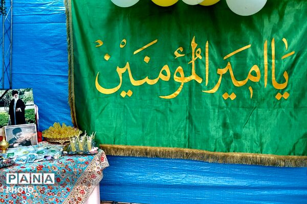 برپایی غرفه پرورشی و سلامت ایراندخت در دهه کرامت