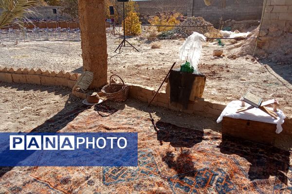 اجرای تعزیه شهادت حضرت زهرا (س) در روستای ظفرآباد شیراز