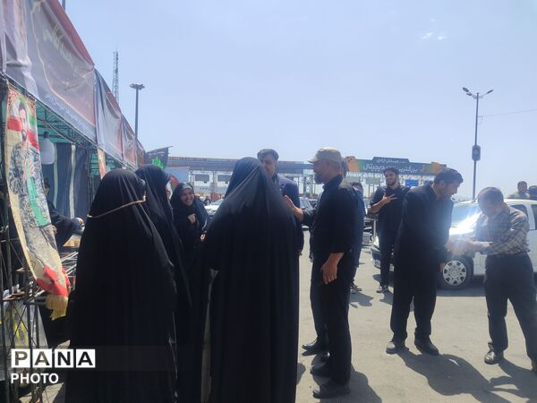 مدارس اسکان و موکب های پذیرایی در پردیس