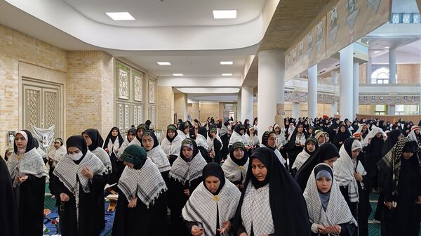 گردهمایی دانش‌آموزان بسیجی در طرح میقات صالحین