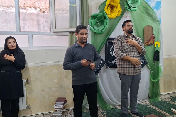 بزرگداشت شهادت حضرت فاطمه زهرا (س) در آموزشگاه معارف ۶ شیراز