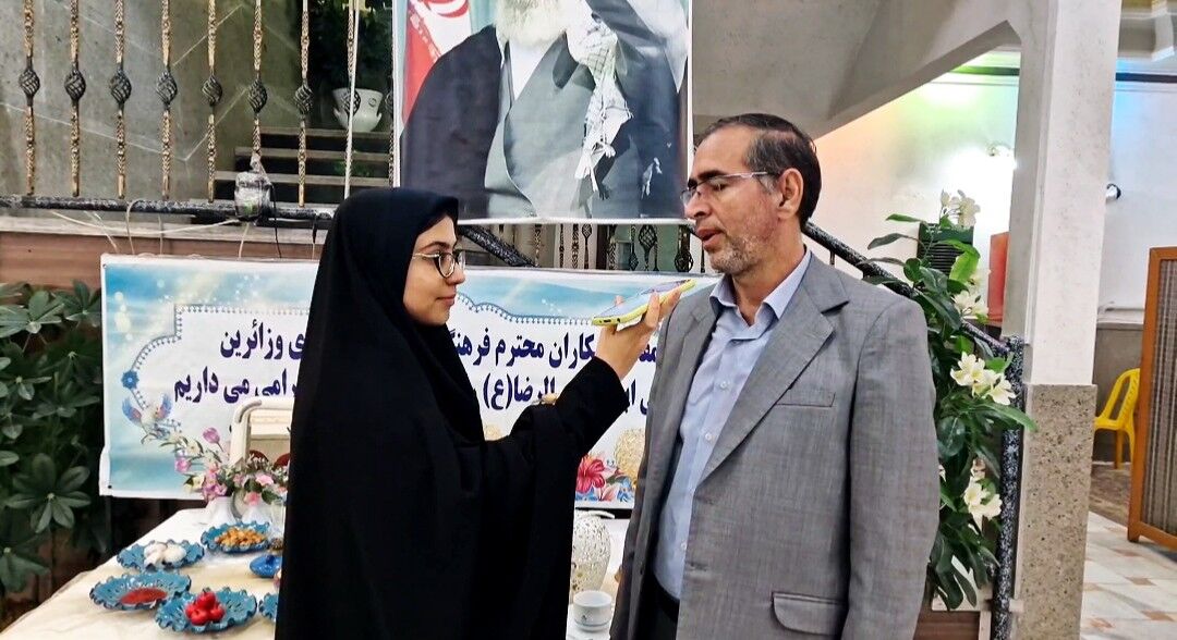 بازدید سرپرست آموزش و پرورش قوچان از عوامل اجرایی پایگاه اسکان فرهنگیان