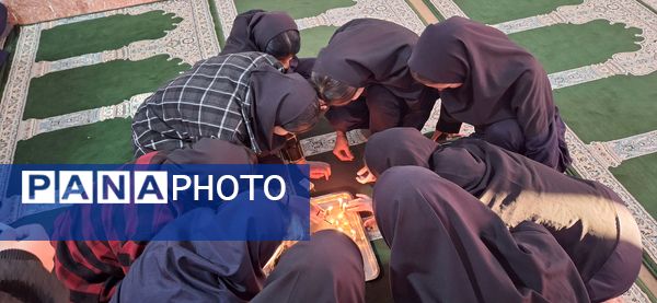 گرامیداشت ایام فاطمیه در مدرسه فضیلت 