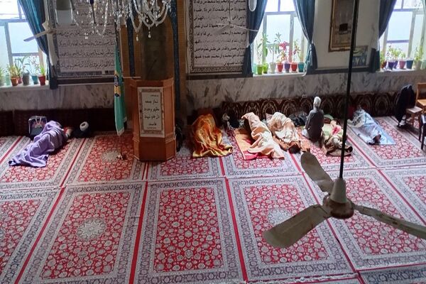 گذری بر اولین روز اعتکاف دانش آموزی سه روز در بهشت، شهر بار نیشابور