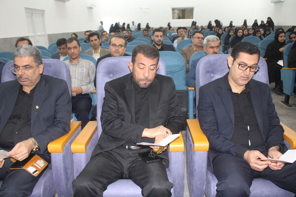 مراسم یادبود اسطوره مقاومت شهید حسن نصرالله در آموزش‌و‌پرورش استان بوشهر