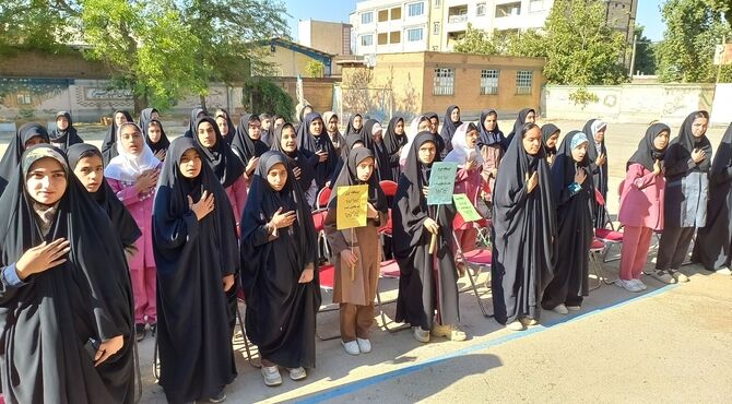 سلسله در آستانه سال تحصیلی مانور بازگشایی مدارس با حال‌وهوای مهر