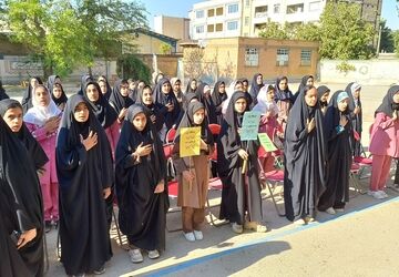 سلسله در آستانه سال تحصیلی مانور بازگشایی مدارس با حال‌وهوای مهر