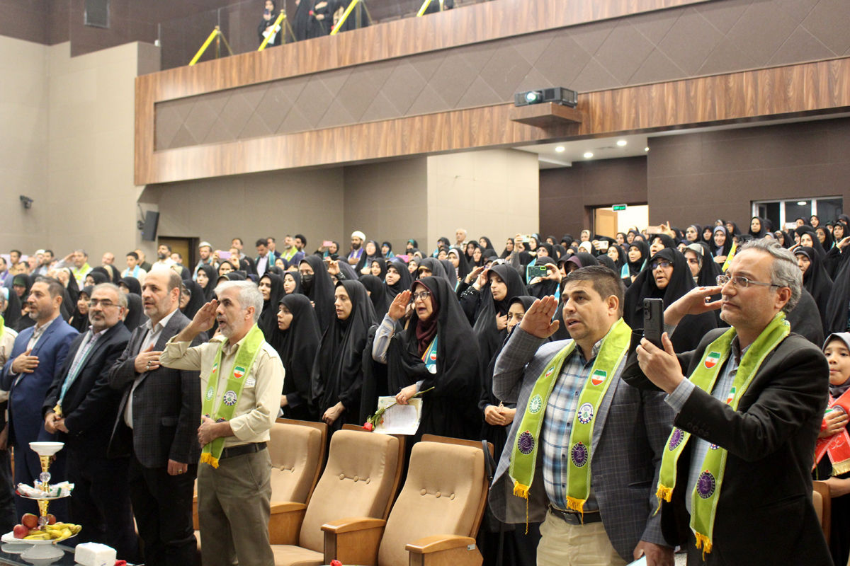 آیین بزرگداشت سالروز تاسیس سازمان دانش‌آموزی در قم-1