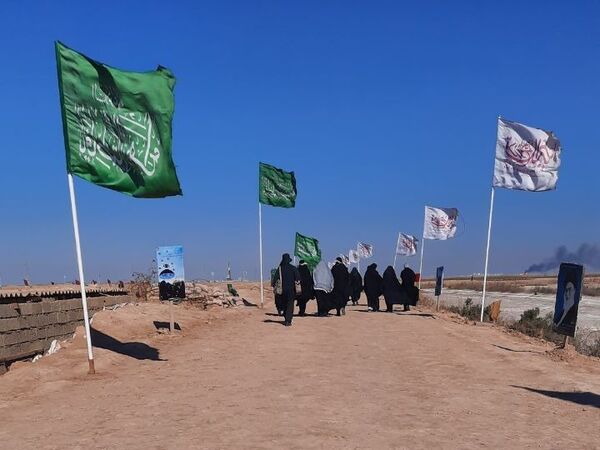 سفر دانش‌آموزان دختر ناحیه۶ مشهد به راهیان نور