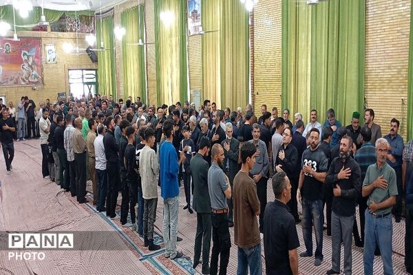 مراسم عزاداری امام رضا علیه السلام در حسینیه شهر بار نیشابور