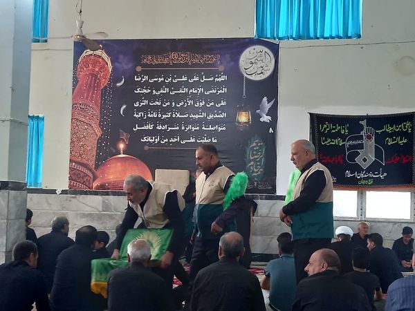 مراسم شهادت امام رضا علیه السلام در شهرستان فلاورجان 