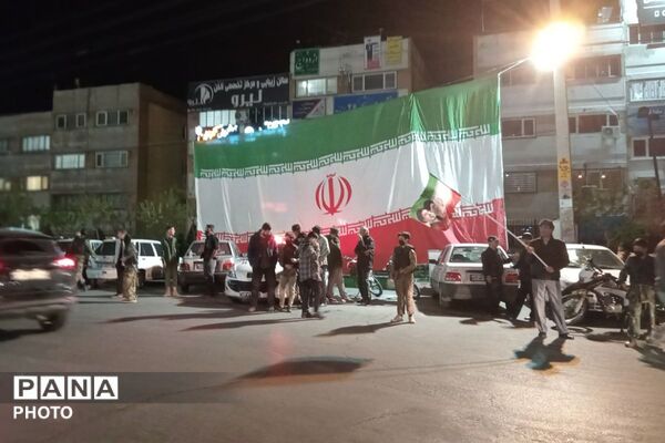برپایی نماز استغاثه به امام زمان(عج) در تجمع شبانه مردم پردیس