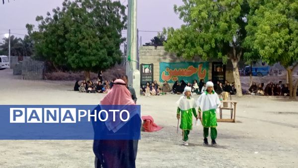 مراسم تعزیه‌‌‌خوانی دو طفلان زینب