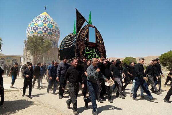  جلوه‌هایی از عزاداری مردم بنادکوک در روز شهادت امام رضا(ع)